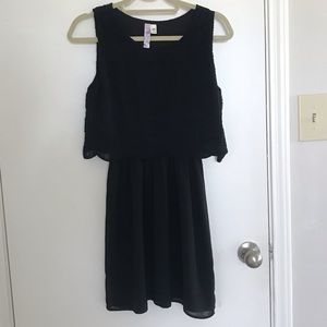 Beaded Black Dress
